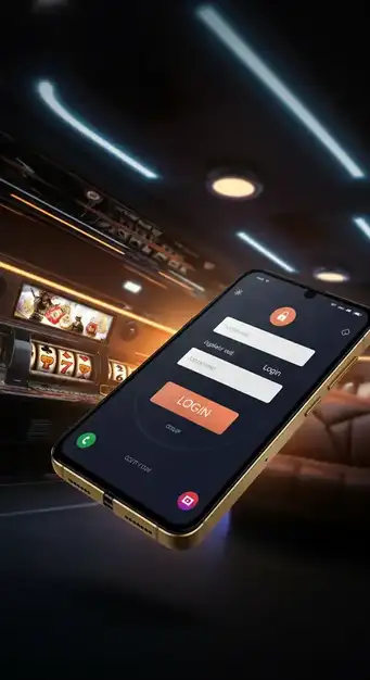 Interface de connexion sécurisée de Cazeus Casino affichant les champs email et mot de passe, avec des options de récupération et d'accès rapide à l'espace joueur.